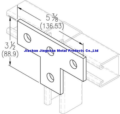 4 hole tee plate